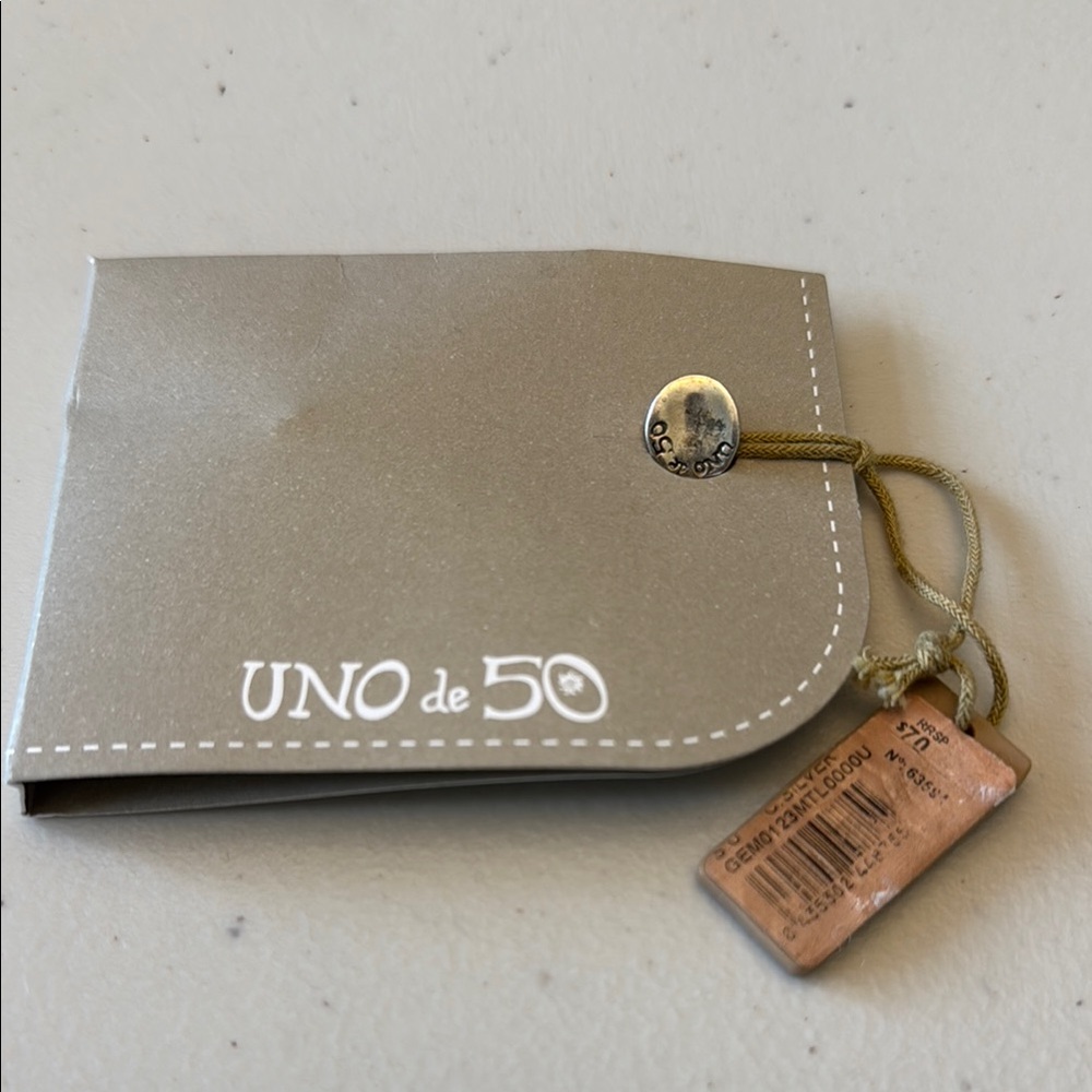 NEW UNO de 50 Lapiz Cuff Links